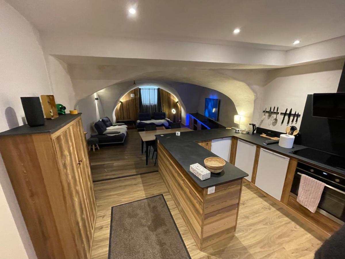 Maison Stabatio Appartement Pierre Le Monetier-les-Bains Bagian luar foto